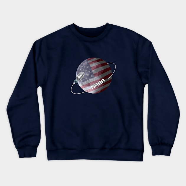 NASA Launch of the Apollo 11 1969 Crewneck Sweatshirt by Jose Luiz Filho